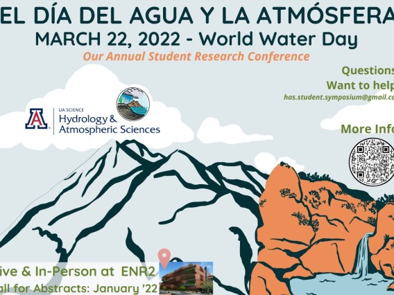 Flyer for El Dia Del Agua happening on March 22, 2022 - World Water Day